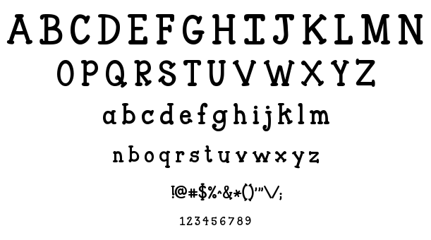 Janda Closer To Free font