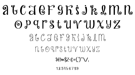 Janda Hide And Seek font