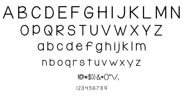 KG Lego House font