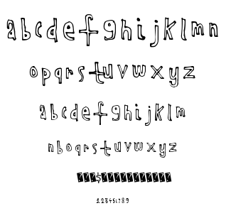 Kids Outline font