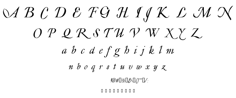 Lyonesse font