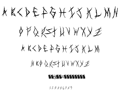 MetalShow font