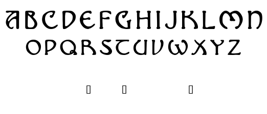 NOMARCH font