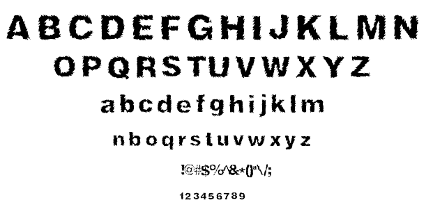 Ninja Turtle font