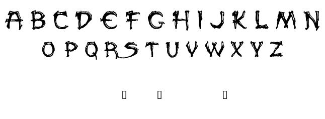 PALEOS font