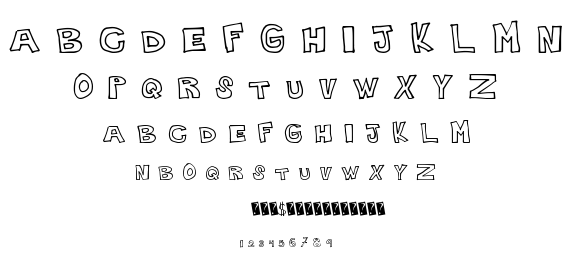 Plain Handline font