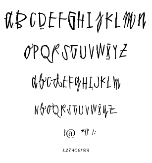 Polvi Humppila Sanoo font