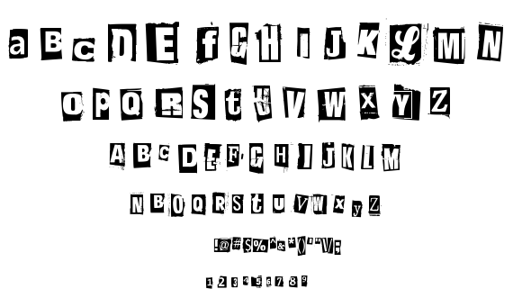 Postinkantaja Job font