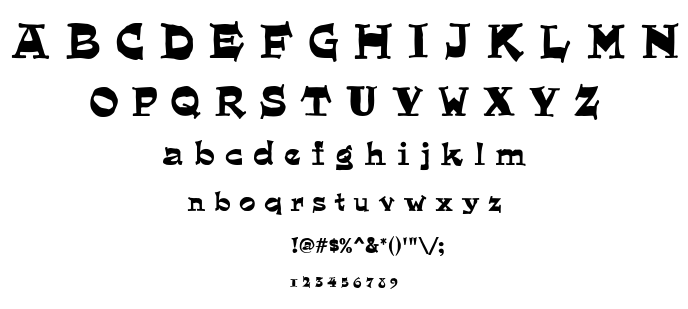 Quaint font
