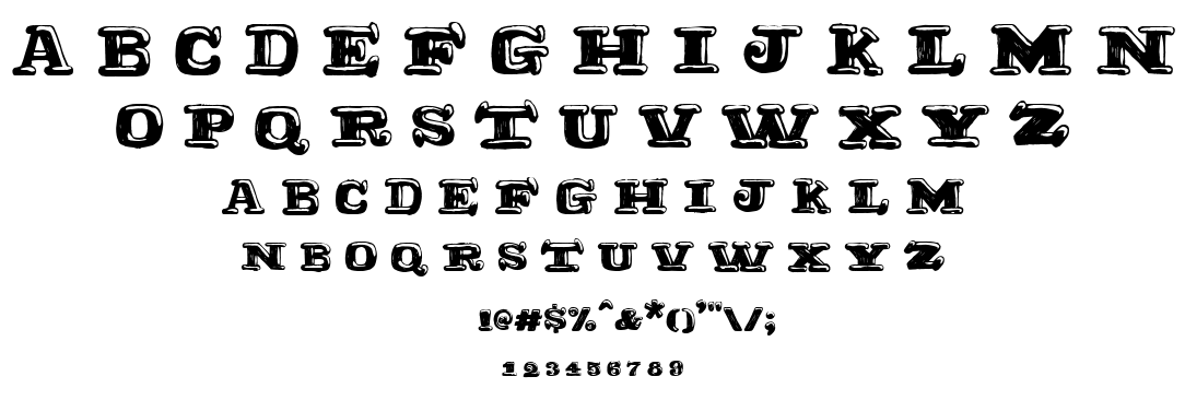 Ragtimer font