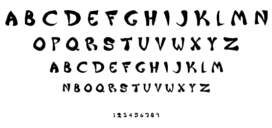 Raiderz font