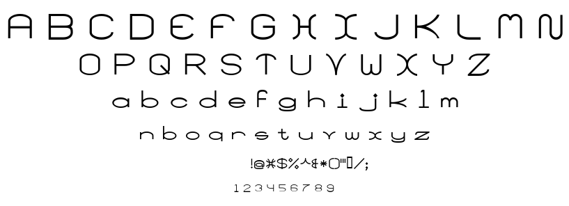 Santa Monica MF font