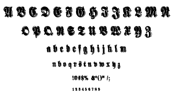 Sinisenharmaa Perkele font