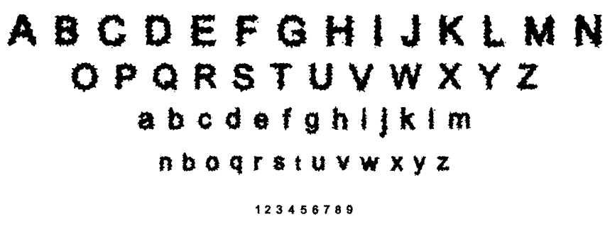 Splatz BRK font