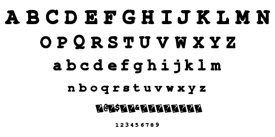 Stitchy Times font