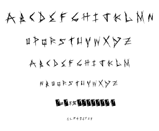 Sweet Revenge font