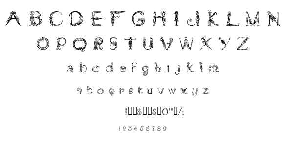 Tarantella MF font