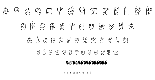 Tasty Sundae font