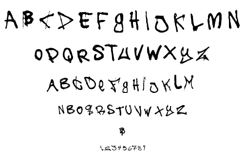 The Battle Continuez font