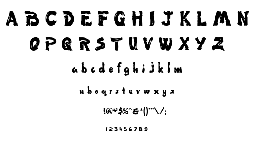 Tumbleweed font