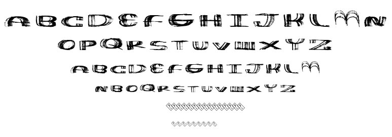 WideThin font