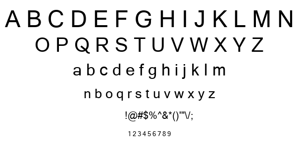 Yagora font