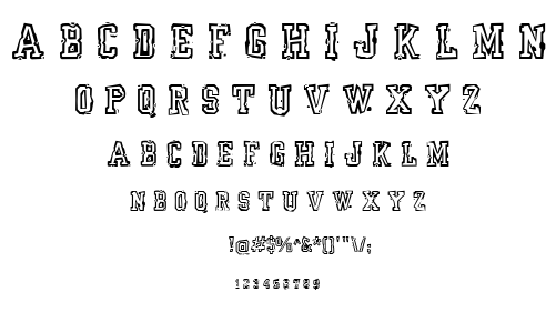Year Book Mess font