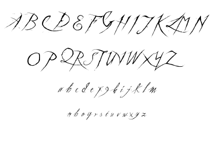 A Theme for Murder font