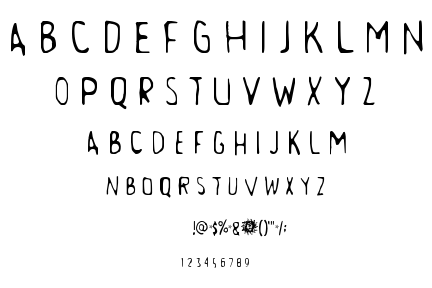 Aamunkoi font