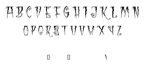 BLACK COW font