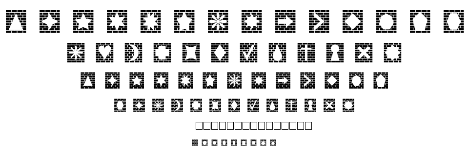 Bricks n Things font
