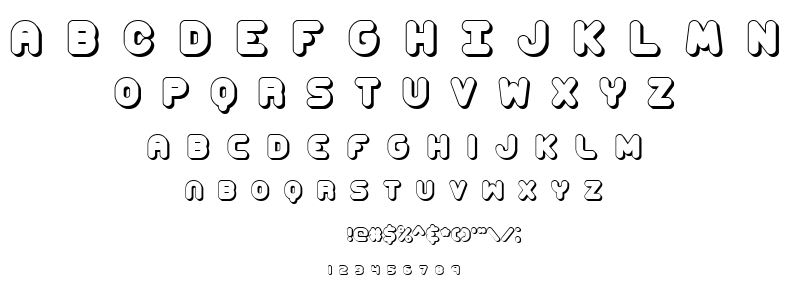 Corpulent Caps font