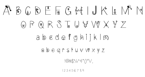 Christmas Eve font