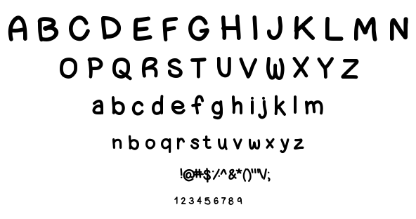 ChunkyNess font