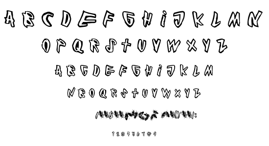 Cockroach font