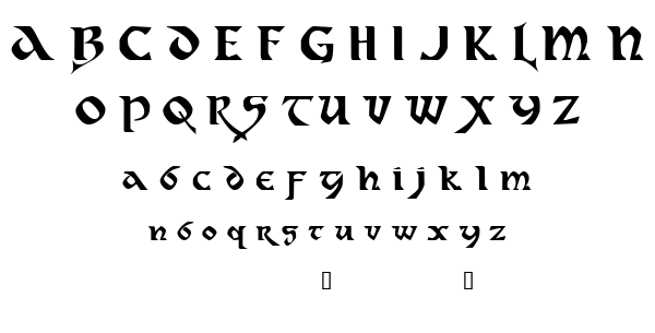 Dahaut font