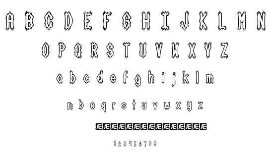 Dark Side font