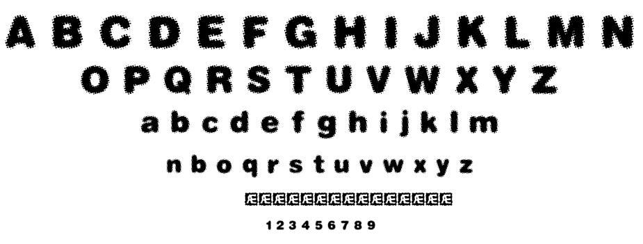 Dephunked BRK font