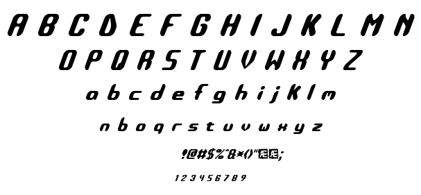Detonate BRK font