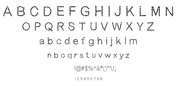 DotNess font