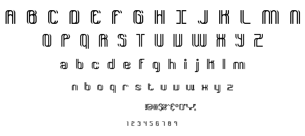 Dyphusion BRK font