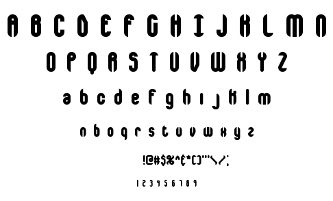 Encapsulate font