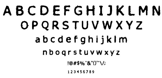 Finitimus Iungo font