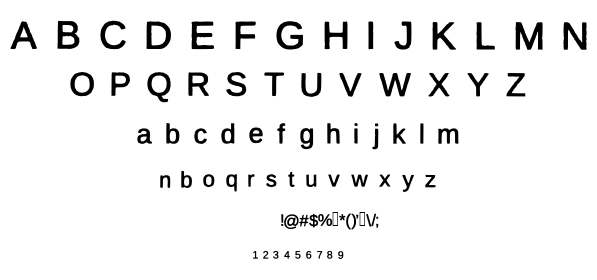 Firsta font
