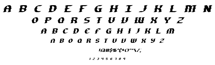 Gesture font