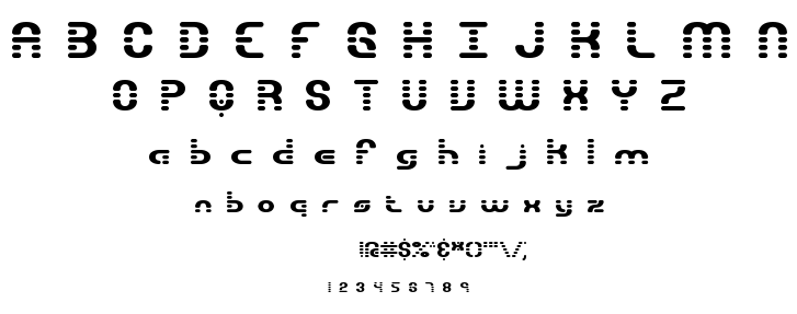 Gravitate BRK font