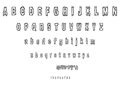 Hack & Slash BRK font