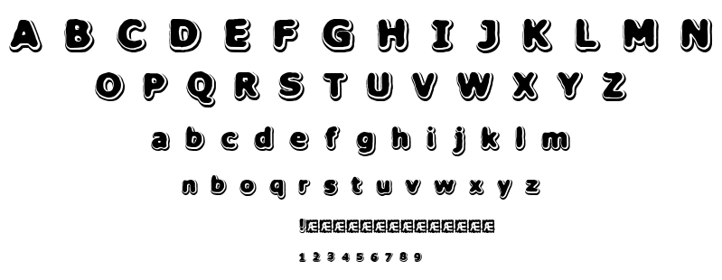 Hillock BRK font