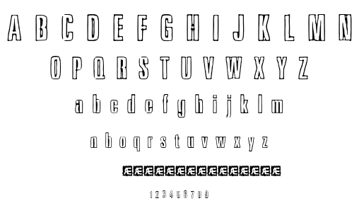 Ink Tank font