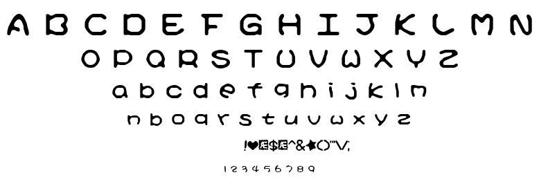 Kirby No Kira Kizzu font